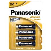 Panasonic αλκαλικές μπαταρίες AA 4 μινιόν