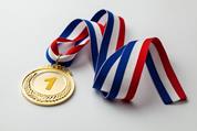 Μετάλλιο επιχρυσωμένο Ø5εκ.