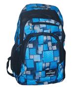 Montana τσάντα πλάτης εφηβική μπλε με 1 θήκη 40x28x13εκ.