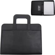 Portfolio-τσάντα με φερμουάρ pvc μαύρο 25,5x32,5x2εκ.