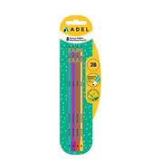 Adel μολύβι 2Β σε blister 8 τεμ.