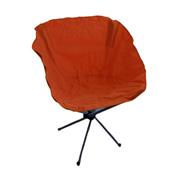 Καρέκλα πτυσσόμενη σε πορτοκαλί χρώμα 45x40x80εκ.