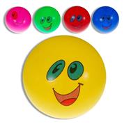 Μπάλα πλαστική φατσούλες διάφορα χρώματα