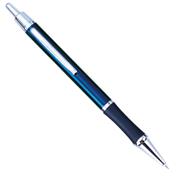 Στυλό με κουμπί μεταλλικό μπλε "Manhattan"