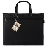 Comix τσάντα εγγράφων, 39x30.5 εκ., μαύρη, με δύο θήκες