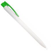 Ark στυλό διαρκείας λευκό  με κλιπ πράσινο 0,8mm