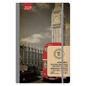 Next ημερολόγιο ACADEMIC+ 9/2023-12/2024 Gallery εβδομαδιαίο flexi 14x21εκ. Big Ben