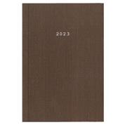 Next ημερολόγιο 2023 fabric ημερήσιο δετό καφέ 12x17εκ.