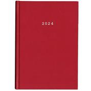 Next ημερολόγιο 2024 classic ημερήσιο δετό κόκκινο 12x17εκ.
