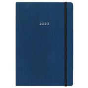 Next ημερολόγιο 2023 fabric ημερήσιο flexi μπλε με λάστιχο 14x21εκ.