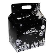Next τσάντα-κουτί δώρου/φαγητού "Χριστουγεννιάτικο μοτίβο" Υ21x23,5x18εκ.