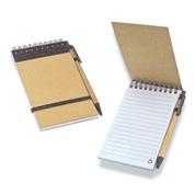 Σημειωματάριο σπιράλ μίνι με στυλό 10x1.5x15εκ.