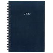 Next ημερολόγιο 2023 basic ημερήσιο σπιράλ  μπλε 17x25εκ.