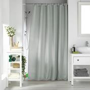 Κουρτίνα μπάνιου Jaquared "Quartz" 180x200cm με κρίκους γκρι ανοιχτό