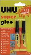 Uhu "Super glue" 3gr 1+1 δώρο