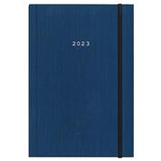 Next ημερολόγιο 2023 fabric ημερήσιο δετό μπλε  με λάστιχο 12x17εκ.