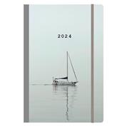 Next ημερολόγιο 2024 Trends ημερήσιο flexi με λάστιχο 12x17εκ. Sail away