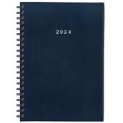 Next ημερολόγιο 2024 basic xl ημερήσιο σπιράλ μπλε 21x29εκ.