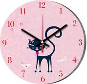 Νext ρολόι Ø31εκ. "ροζ γάτα"