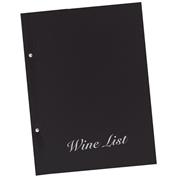 Next wine list basic 23,5x32εκ. μαύρο
