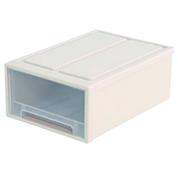 Κουτί αποθήκευσης στοιβαζόμενο λευκό Υ17x41x29εκ.
