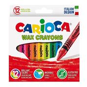 Carioca κηρομπογιές 12 χρωμάτων