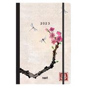 Next ημερολόγιο 2023 Trends ημερήσιο flexi με λάστιχο 14x21εκ. Japan art