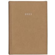 Next ημερολόγιο 2023 old leather ημερήσιο δετό ταμπά 12x17εκ.