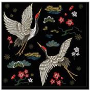Χαρτοπετσέτες 20τεμ. 33x33εκ "Embroidered Cranes" (SL_OG_054301)