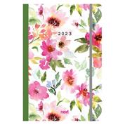 Next ημερολόγιο 2023 Trends ημερήσιο flexi με λάστιχο 14x21εκ. Flowers