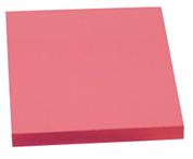 Αυτοκόλλητα χαρτάκια ροζ φωσφ. 7,6x7,6εκ., 100φ.