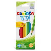 Carioca Tita ξυλομπογιές 12 χρωμάτων