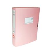 Κουτί αρχειοθέτησης pastel A4 Υ31,6x23,4x4εκ ροζ