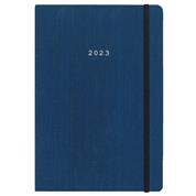 Next ημερολόγιο 2023 fabric ημερήσιο flexi μπλε με λάστιχο 12x17εκ.