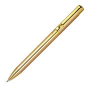 Στυλό πολυτελείας από αλουμίνιο, χρυσό με κλιπ Υ14,2xØ1εκ.