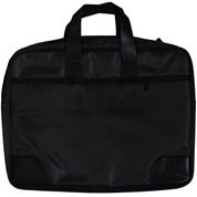 Τσάντα για laptop μαύρη με 2 θήκες Υ30x39x6εκ.