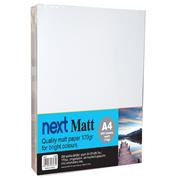 Next Matt A4 170γρ. 250φ. premium matt paper