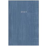 Next ημερολόγιο 2023 wood ημερήσιο δετό γαλάζιο 12x17εκ.