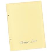 Next wine list basic 23,5x32εκ. μπεζ