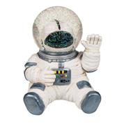 Κουμπαράς Αστροναύτης με κράνος σφαίρα χιονιού από πολυρητίνη, Ø12xΥ15εκ.