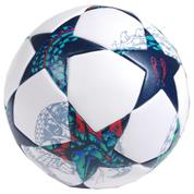 Μπάλα ποδοσφαίρου θερμοκολλητική αγώνων μπλε-λευκή επαγγελματική