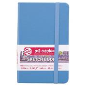 Talens Sketch book γαλάζιο 80φυλ. 9x14εκ. 140 γρ.