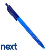 Στυλό διαρκείας με κλιπ μπλε 1,0mm