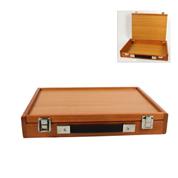 Κουτί-βαλίτσα καλλιτεχνικών ξύλινο Υ6x38x29εκ.