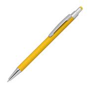 Στυλό - touch pen μεταλλικό με λαστιχένια επίστρωση κίτρινo Υ14,5xØ0,8εκ.