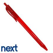 Στυλό διαρκείας με κλιπ κόκκινο 1,0mm