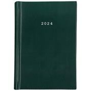 Next ημερολόγιο 2024 basic ημερήσιο δετό πράσινο 12x17εκ.